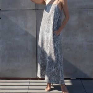 AYR All Year Round Linguini dress leopard polka dot patten